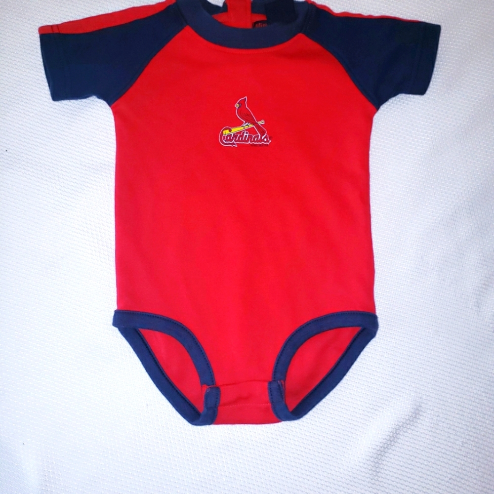 Cardinals onesie size 12 month
